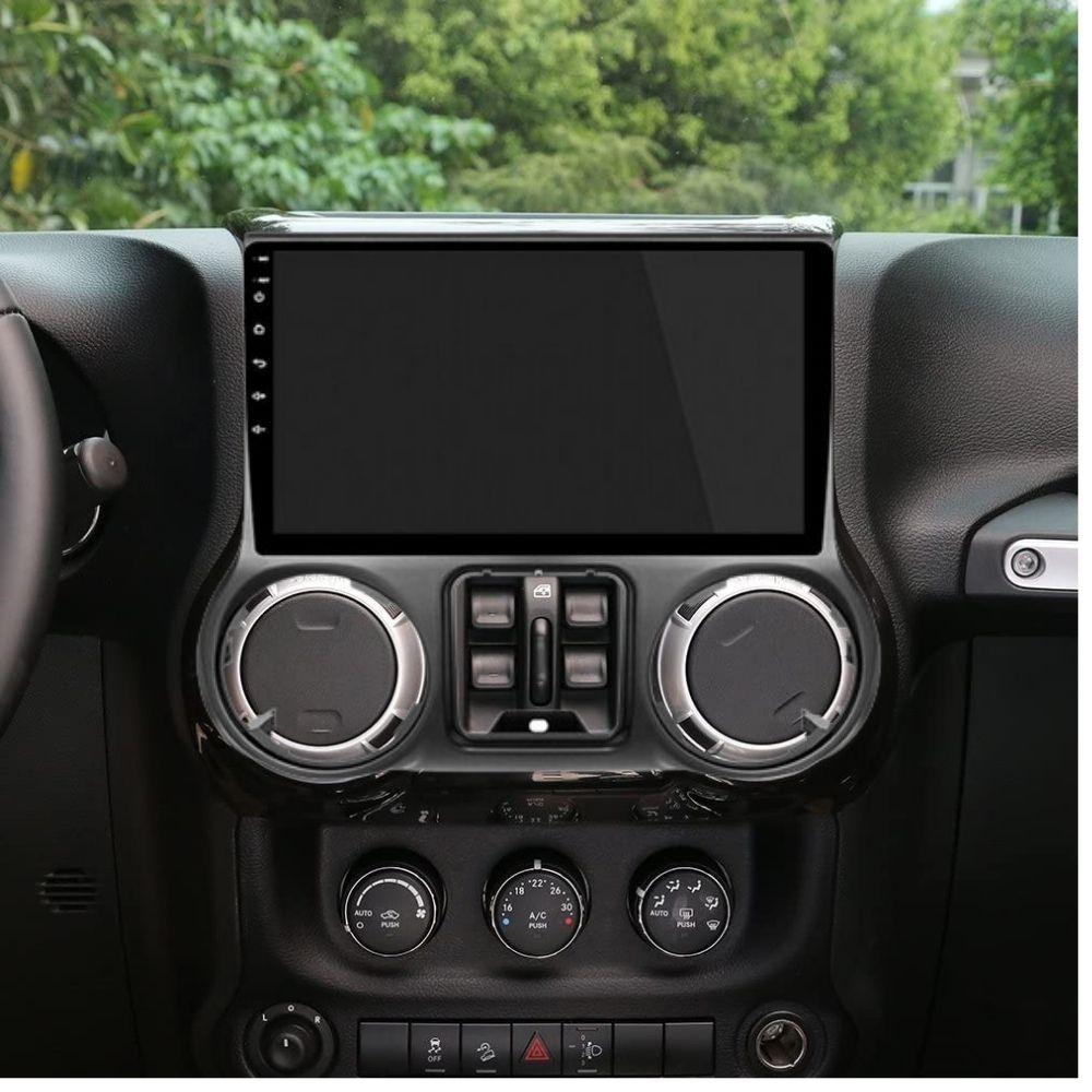 10&quot; Multimedia Head Unit for Jeep Wrangler JK 2010 - 2018 w/ Rear-view Camera - Android Auto and Apple CarPlay Car Multimedia Player 
