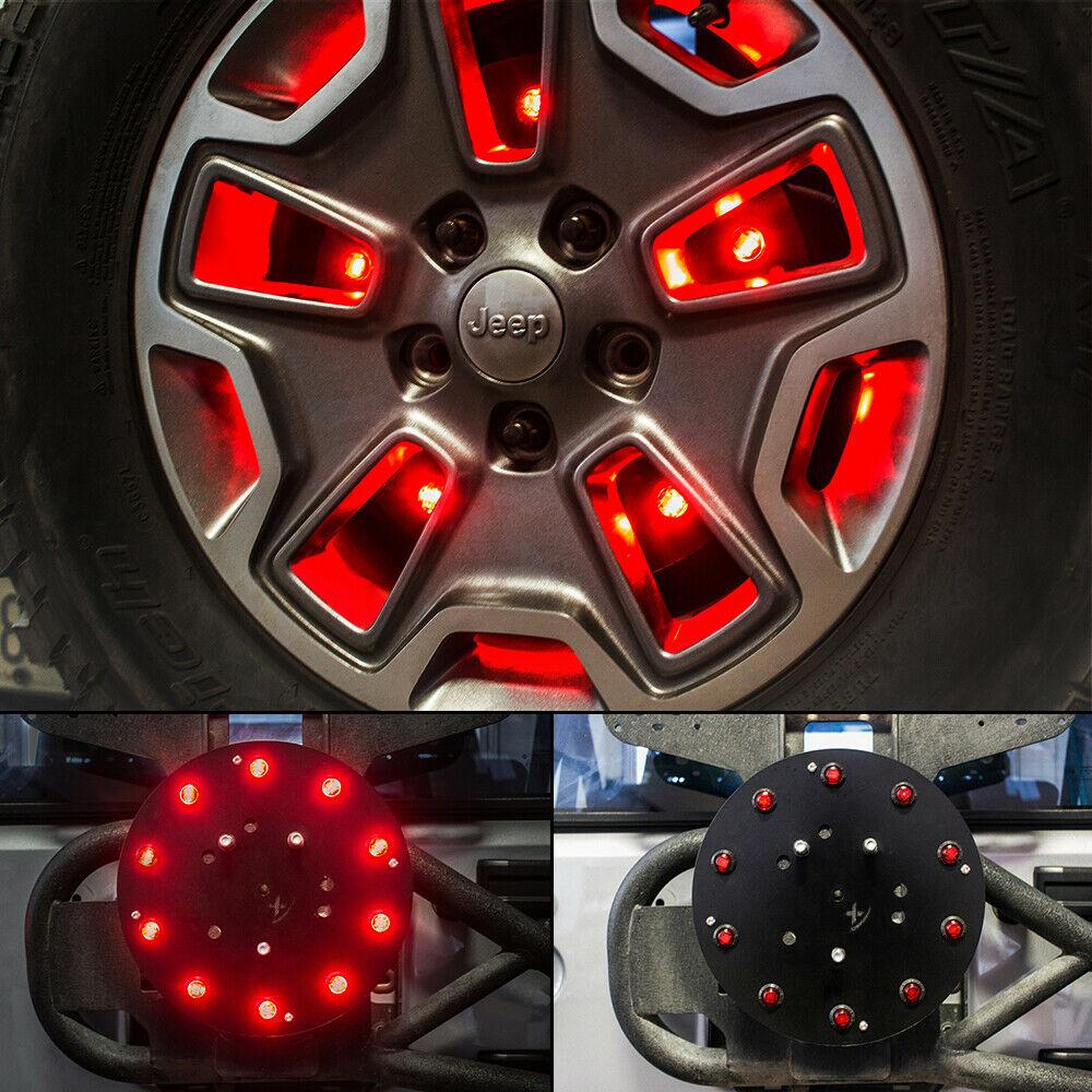 12.5&quot; Vortex Series Spare Tire LED Brake Light For 07-18 Jeep Wrangler Brake Lights 