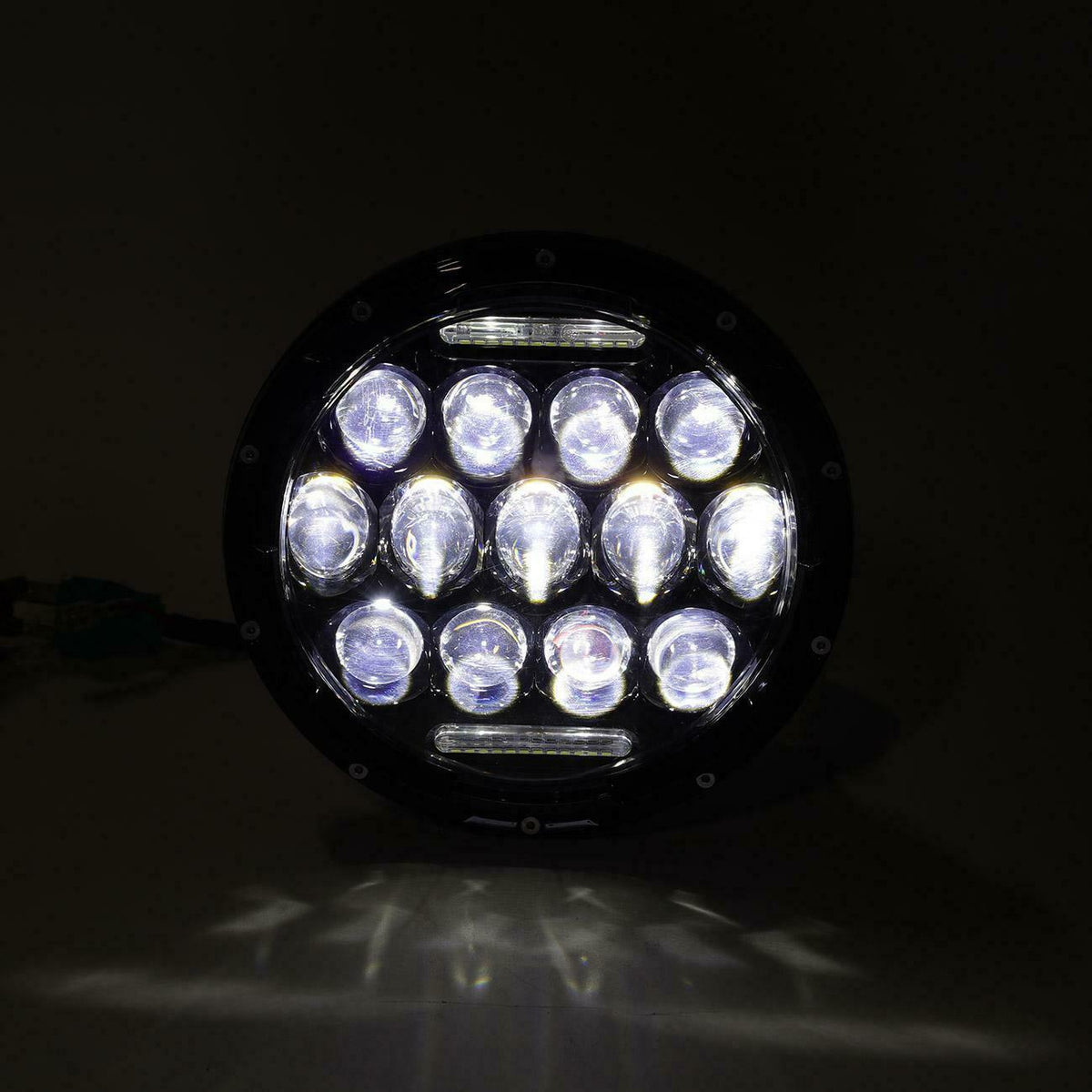 7&quot; LED Headlights + 4&quot; Fog Light Combo Kit For Jeep Wrangler JK 2007-2018 Head &amp; Fog Lights Sets 