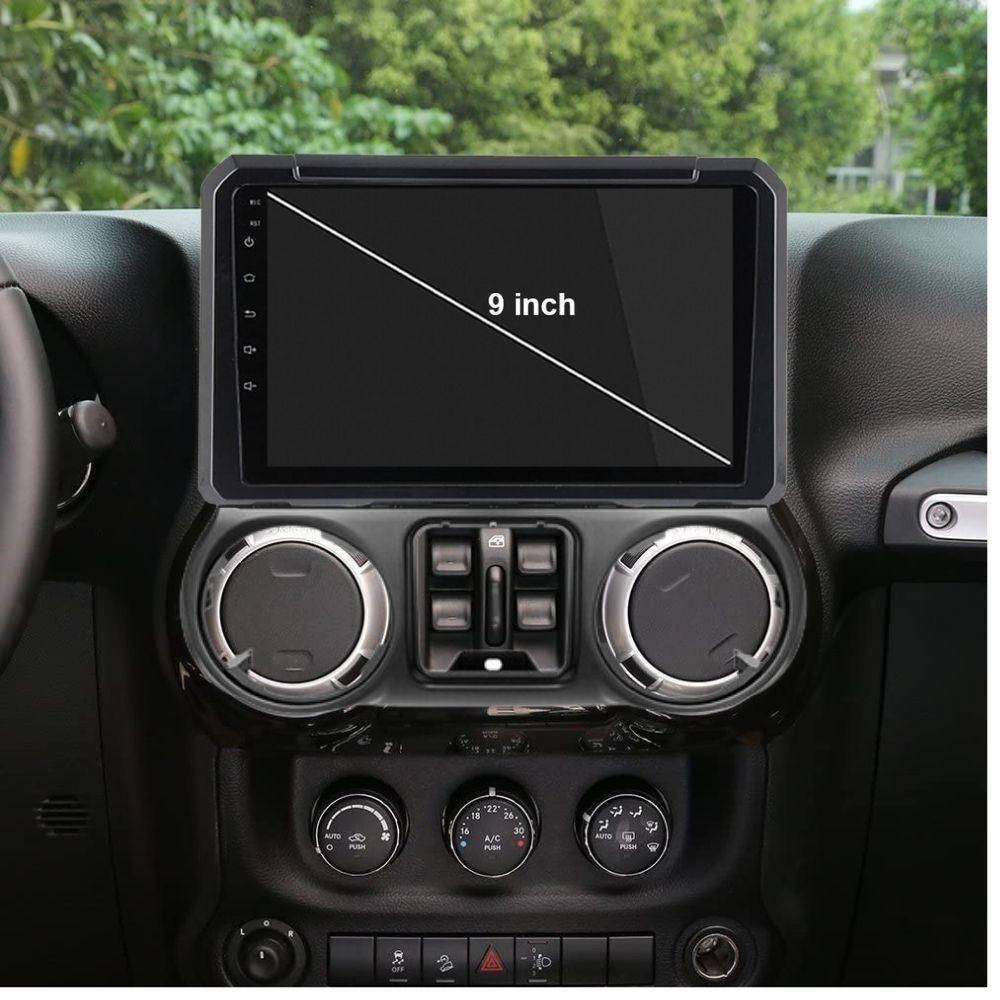 9" Multimedia Head Unit for Jeep Wrangler JL 2018 - 2021 w/ Rear-view Camera - Android Auto and Apple CarPlay Car Multimedia Player 